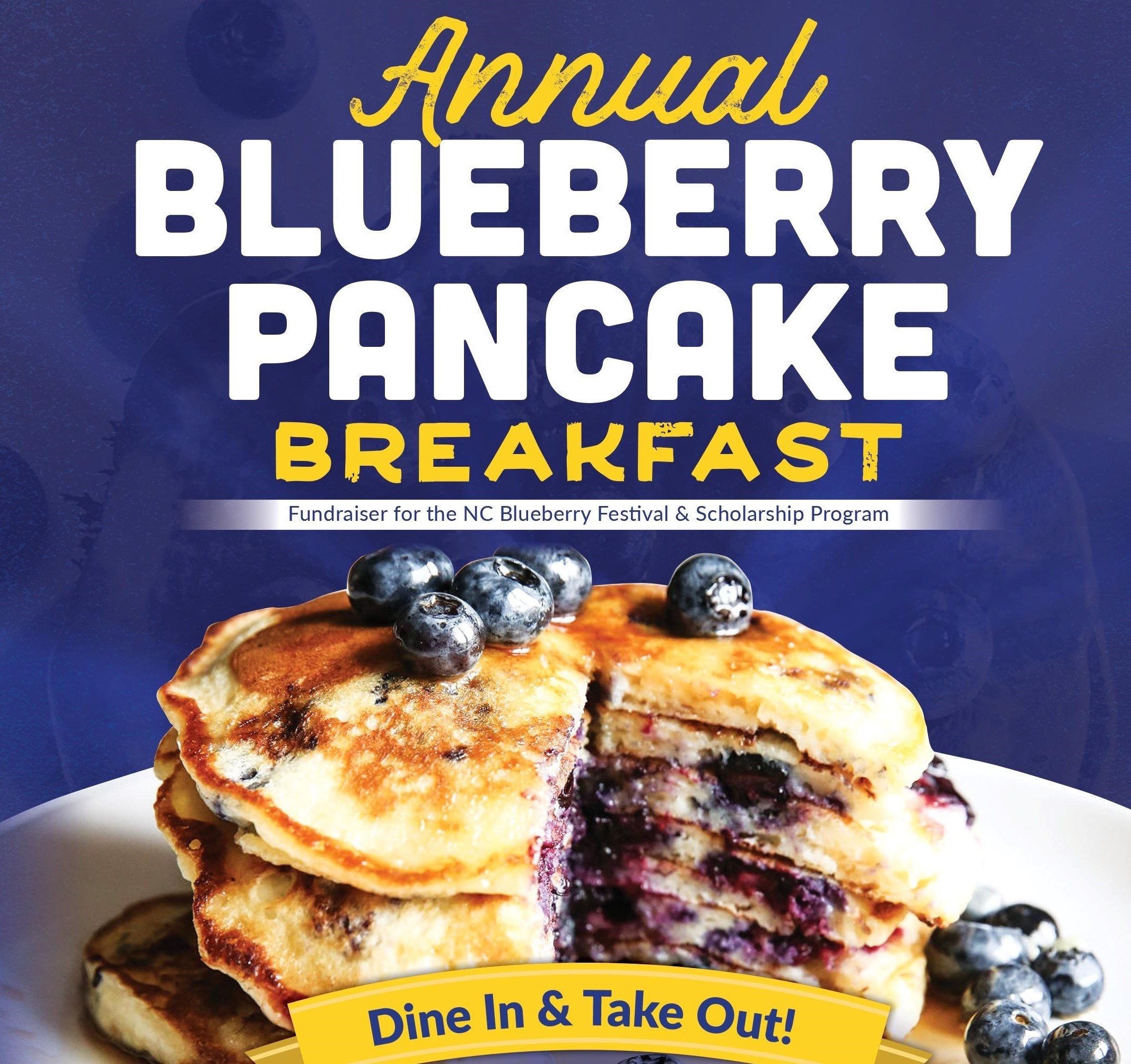 Annual NC Blueberry Festival Pancake Breakfast